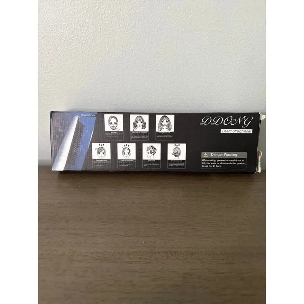 Men's Beard Straightener / Hair Straightener Comb New